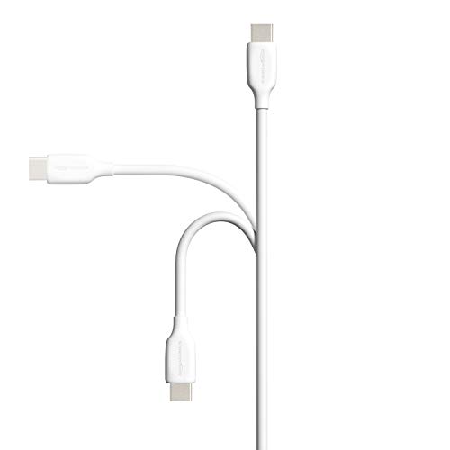 Amazon Basics - Cable de USB 2.0 tipo C a USB tipo A, con certificación USB-IF, 0,91 m, color blanco