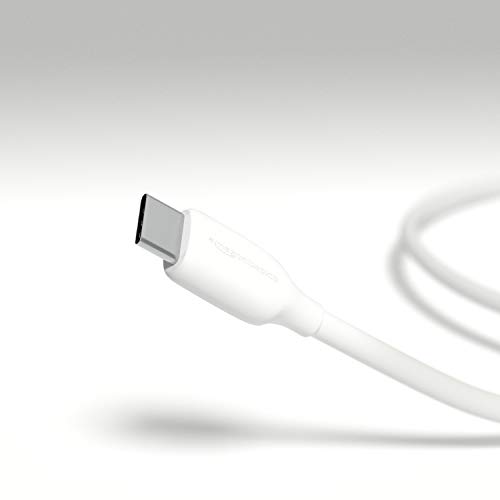 Amazon Basics - Cable de USB 2.0 tipo C a USB tipo A, con certificación USB-IF, 0,91 m, color blanco