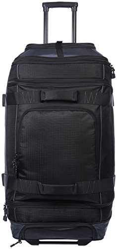 Amazon Basics - Mochila con ruedas de ripstop, 76 cm, 86.9 litros - Negro