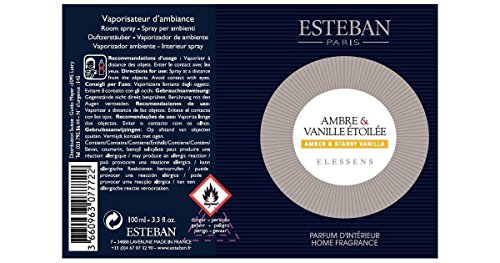 Ámbar y Vainilla 100 ml Vaporizador Esteban Parfums