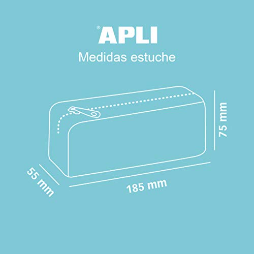 APLI 18415 - Estuche silicona Nordik Collection - Azul cielo