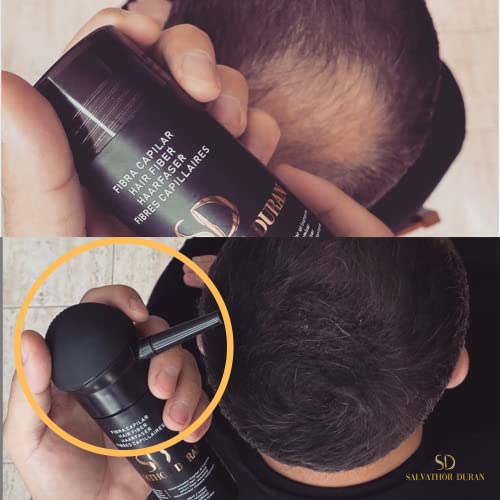 Aplicador de Fibras Capilares Universal - Aplicador para el densificador de cabello SD Salvathor Duran - Atomizador de fibras capilares Universal