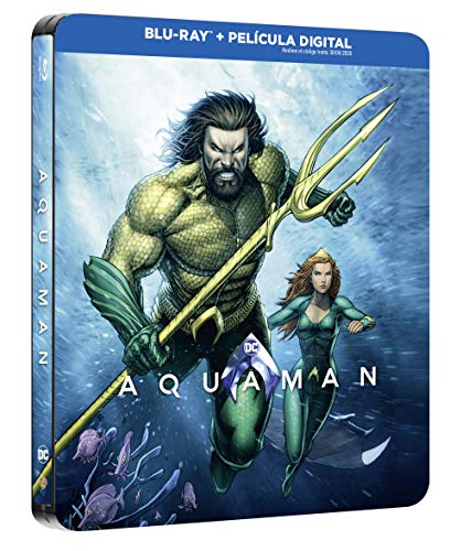 Aquaman Blu-Ray Dc Illustrated Steelbook [Blu-ray]