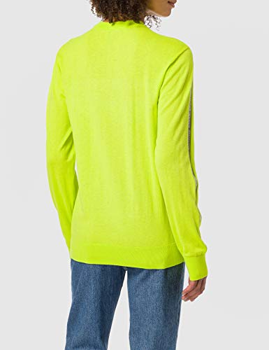 Armani Exchange Acid Lime-Sudadera, L para Hombre