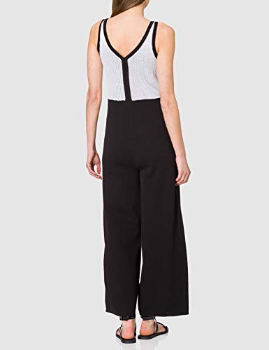 Armani Exchange Black/White Cold Shoulder, Negro y Blanco, S para Mujer