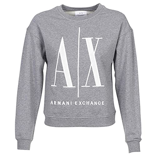 Armani Exchange Icon Project Sudadera, (Bc09 Grey 3930), Small para Mujer