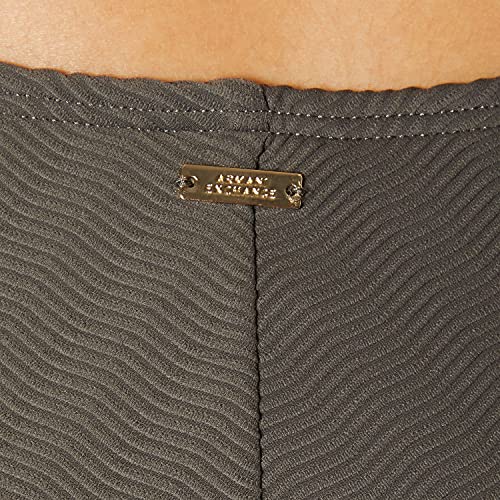 Armani Exchange Marrone Chiaro High Waist Brazilian Disfraces de tamaño Adulto, S para Mujer