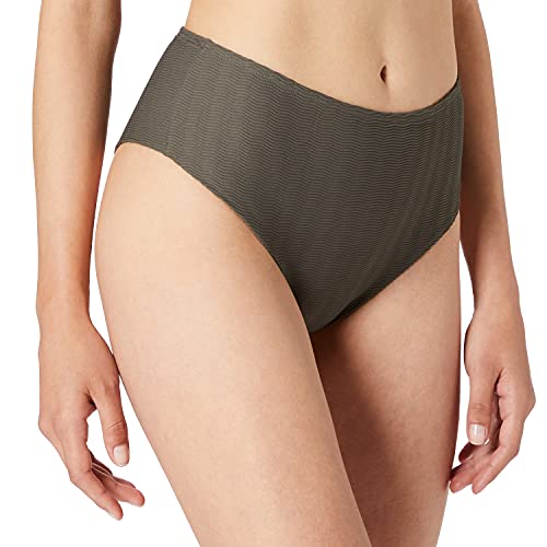 Armani Exchange Marrone Chiaro High Waist Brazilian Disfraces de tamaño Adulto, S para Mujer