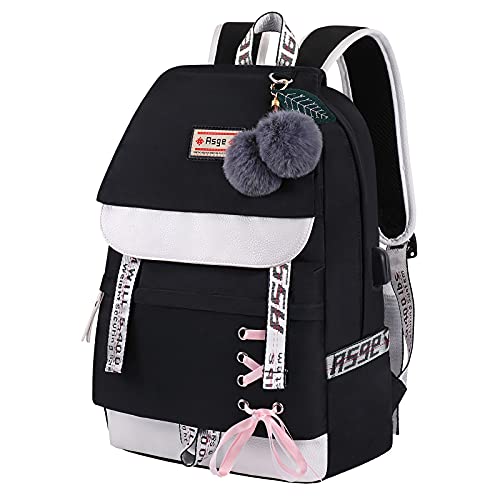 Asge Mochila Mujer Casual Mochilas Escolares Mochila Portatil Escolar Niña Bolsos Grandes