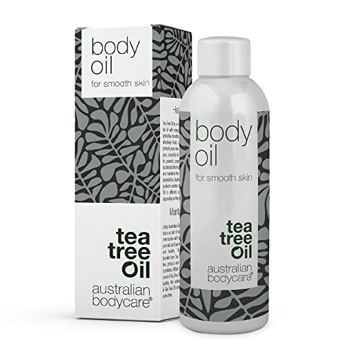 Australian Bodycare Body Oil - Mejora la apariencia de las estrías, cicatrices, piel de naranja (celulitis) manchas y tono desigual de la piel, Aceite corporal con aceite de árbol de té - 80 ml