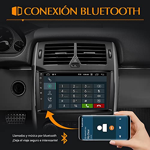 AWESAFE Android 10.0 [2GB+32GB] Radio Coche con Pantalla Táctil 9 Pulgadas para Mercedes-Benz, Autoradio para Clase A W169/Clase B W245/Clase V W639/Vito/Viano/W906/Sprinter 2500/3000, con Bluetooth