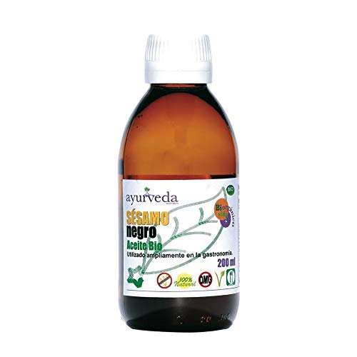 Ayurveda Autentico Aceite De Sesamo Negro 500Ml. 1 Unidad 200 g