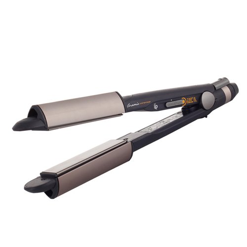 BaByliss iPro 230 iCurl - Alisador y rizador de pelo profesional con recurbimiento de ceramica, temperatura 180 o 230ºC