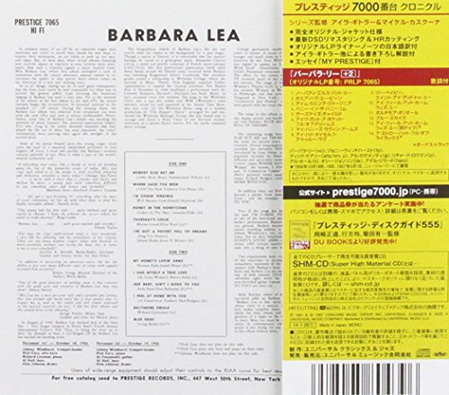 Barbara Lea +2 [SHM-CD]