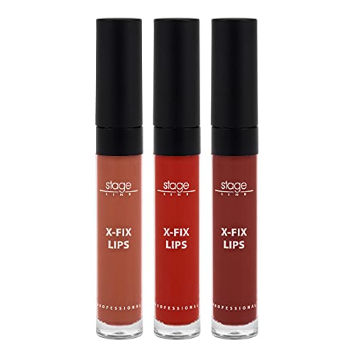 BARRA DE LABIOS PERMANENTE X-FIX LIPS 6GR Nº06 ROJO