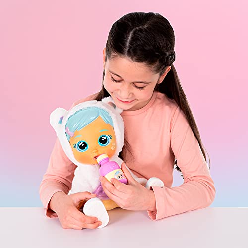 BEBÉS LLORONES Kristal está malita Muñeca interactiva para Jugar a médico con Kit doctora y Ropa para vestir, llora de verdad y se pone malita Muñeco para niñas y niños