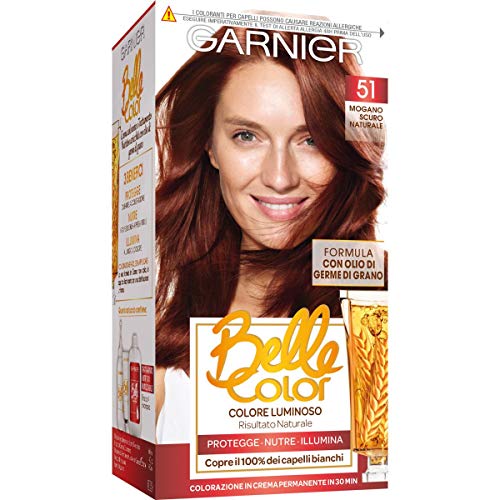 BELLE COLOR 51 mogano scuro naturale - Tintes para el cabello