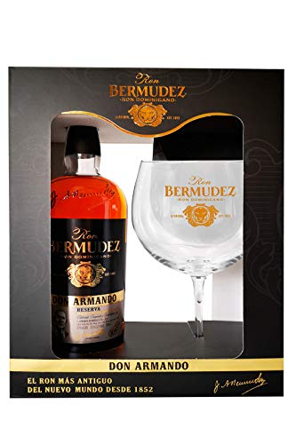 Bermudez RON BERMUDEZ RSVA."DON ARMANDO" + Estuche COPA BALÓN 70CL 37.5% - 700 ml