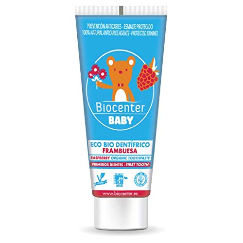 Biocenter Dentífrico Ecológico Baby Frambuesa 75 ml