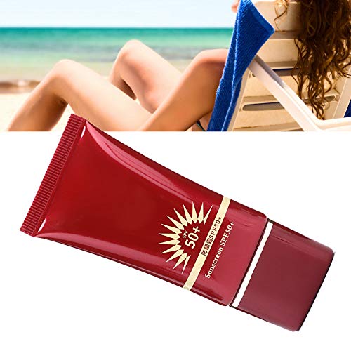 Bloqueador Solar, Spf50 Protección Solar Radiación Protector Solar Crema Impermeable, Protector Solar Para Para Filtros Solares Cara, Cuerpo Y Labios 30G