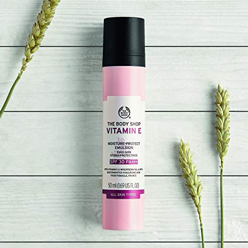 BODY SHOP VITAMINA E HUMEDAD PROTEGER EMULSIÓN 50ML SPF 30