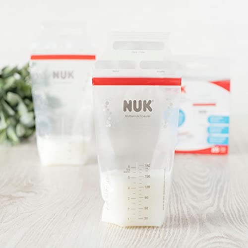 Bolsas de leche materna NUK. Set de 25 bolsas con 180ml de capacidad