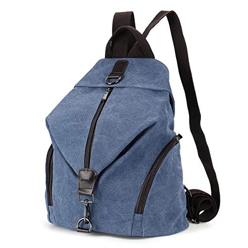 Bolso Mochila Mujer Casual Pequeña Mochilas Mujer Antirrobo, JOSEKO Señoras Bolsa de Viaje Bolsa de Escuela Bolsa Vintage Bolsa de Gran Capacidad Informal para Viajes Senderismo Regalo Mujer