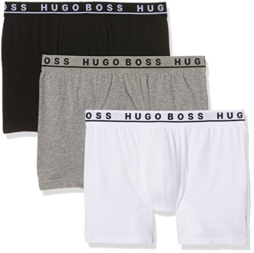 BOSS 3Pack Stretch-Cotton Trunks Bóxer, Multicolor (Miscellaneous 999), L (Pack de 3) para Hombre