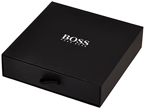 BOSS Collar de Hombre Acero Inoxidable Sin Piedras Preciosas, Plateado, One Size