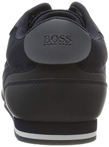 BOSS Lighter_lowp_mxme, Zapatillas Hombre, Azul (Dark Blue 401), 45 EU