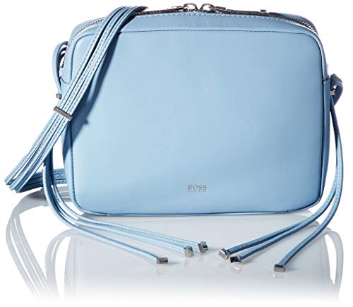 BOSS Lily Crossbody, Bolso Cruzado para Mujer, Light/Pastel Blue450, Einheitsgröße