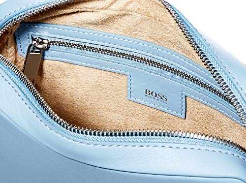 BOSS Lily Crossbody, Bolso Cruzado para Mujer, Light/Pastel Blue450, Einheitsgröße