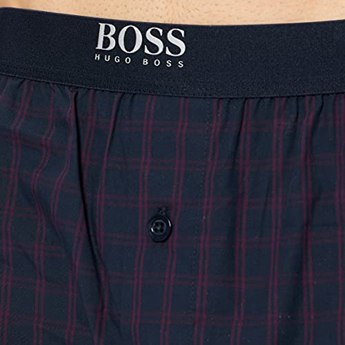 BOSS Urban Shorts Pantaln de Pijama, Dark Purple502, S para Hombre