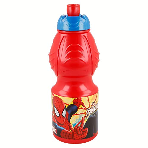 Botella Sport 400 ML | Spiderman Red Webs