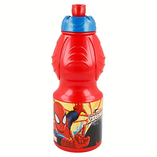 Botella Sport 400 ML | Spiderman Red Webs