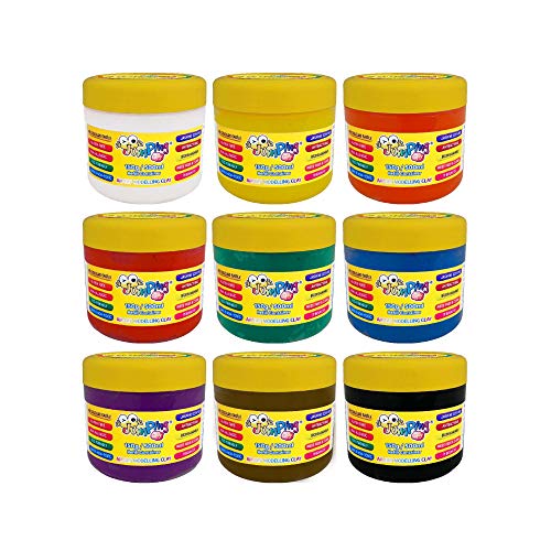 BOTES DE 500ml / 150g - Amarillo - Arcilla JumpingClay