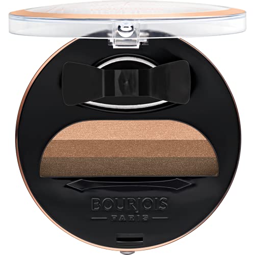 Bourjois 1 Seconde Eyeshadow Sombra de ojos efecto smokey Tono 002 Brun-ette a-doree (Gama Dorados) - 42 g