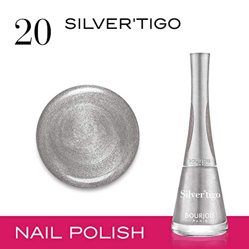 Bourjois 1 Seconde Nail Polish 020-Silver'Tigo