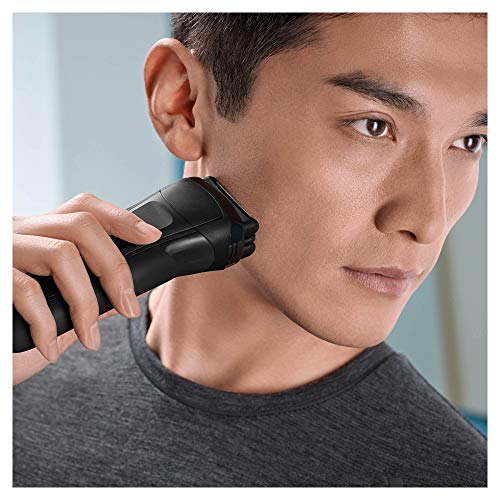 Braun Series 3 300s Men's Electric Shaver/Rechargeable Electric Razor, Black