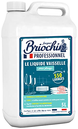 Briochin Pro Ecocert - Líquido para lavavajillas (5 L)