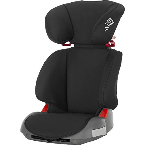 BRITAX RÖMER Silla Coche ADVENTURE Flexible con Protecciones Laterales Niño de 15 a 36 kg, Grupo 2/3, de 3,5 Años a 12 Años, Cosmos Black, No tiene ISOFIX