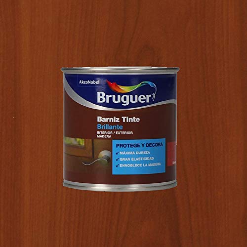 BRUGUER Barniz Tinte BTE.BRUGUER Cerezo 250 ML, Negro