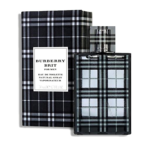 BURBERRY BRIT FOR Men Eau DE Toilette 50ML VAPORIZADOR Unisex Adulto, Negro, Único