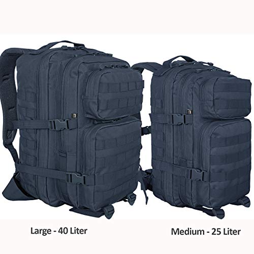 bw-online-shop US Cooper Assault - Mochila, Unisex, BW9513, azul marino, Medium - 25 Liter