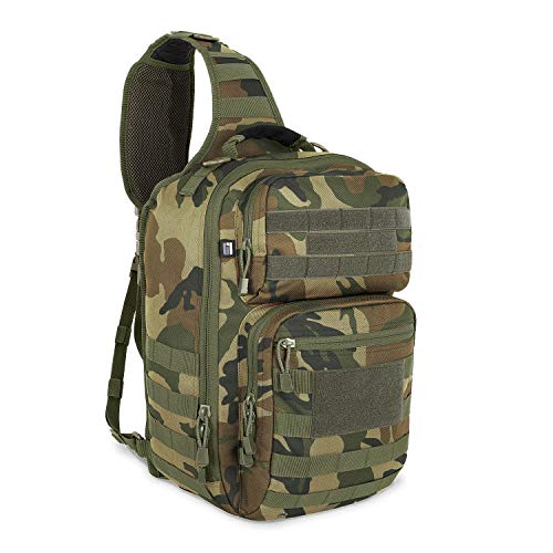 BW-ONLINE-SHOP US Cooper Sling Woodland - Mochila (tamaño grande)