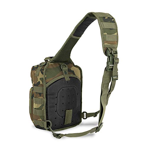 BW-ONLINE-SHOP US Cooper Sling Woodland - Mochila (tamaño grande)