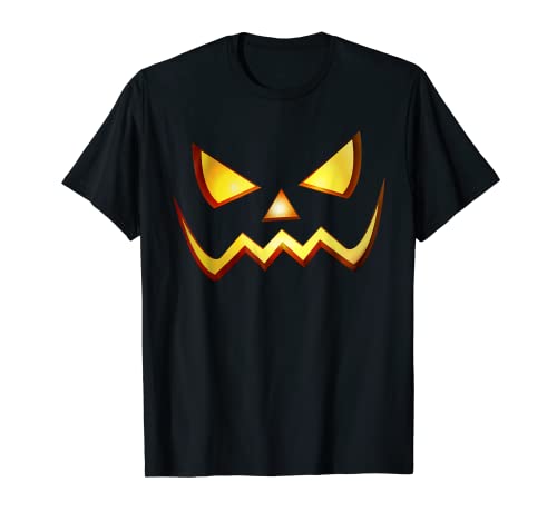 Calabaza Terror Disfraz Halloween Hombre Mujer Niños Niñas Camiseta