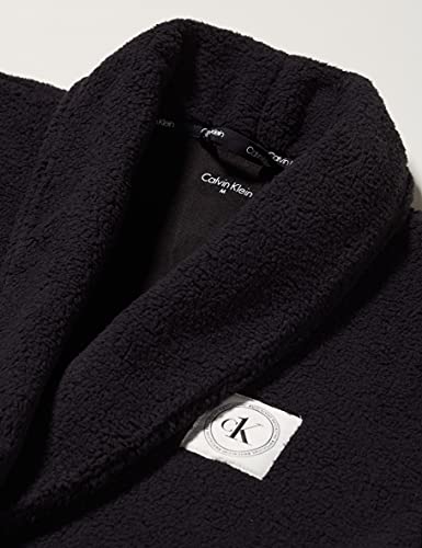 Calvin Klein Bathrobe Bata, Pvh Black, L Unisex niños