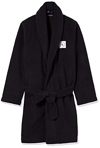 Calvin Klein Bathrobe Bata, Pvh Black, L Unisex niños