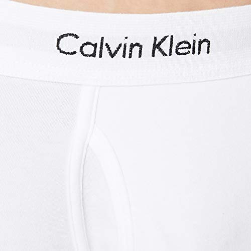 Calvin Klein Boxershorts-Modern Essentials Bóxer, Blanco (White 100), L para Hombre